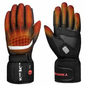 Best Heated Snowmobile Gloves - Sun Will Professional Heated Snowmobile Gloves