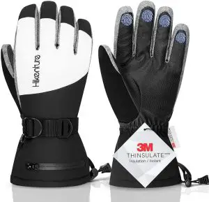 Hikenture Waterproof Ski Gloves for Men and Women